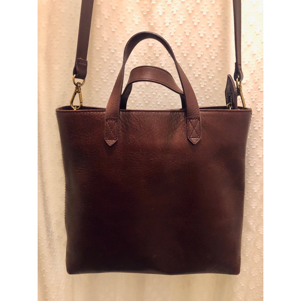 Madewell Zip-Top Transport Crossbody Dark Cabernet